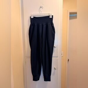 OLD NAVY ACTIVE | PowerSoft High-Rise Go-Dry Jogger | Navy| Size S